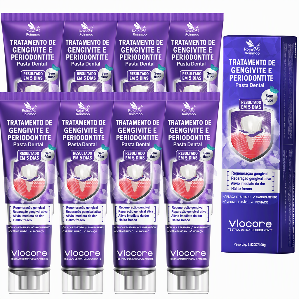 🇵🇹 Loja Oficial |🦷🧀 Rolimey® VioCore Pasta de dentes para o tratamento da inflamação das gengivas e da periodontite com veneno de abelha