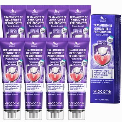 🇵🇹 Loja Oficial |🦷🧀 Rolimey® VioCore Pasta de dentes para o tratamento da inflamação das gengivas e da periodontite com veneno de abelha