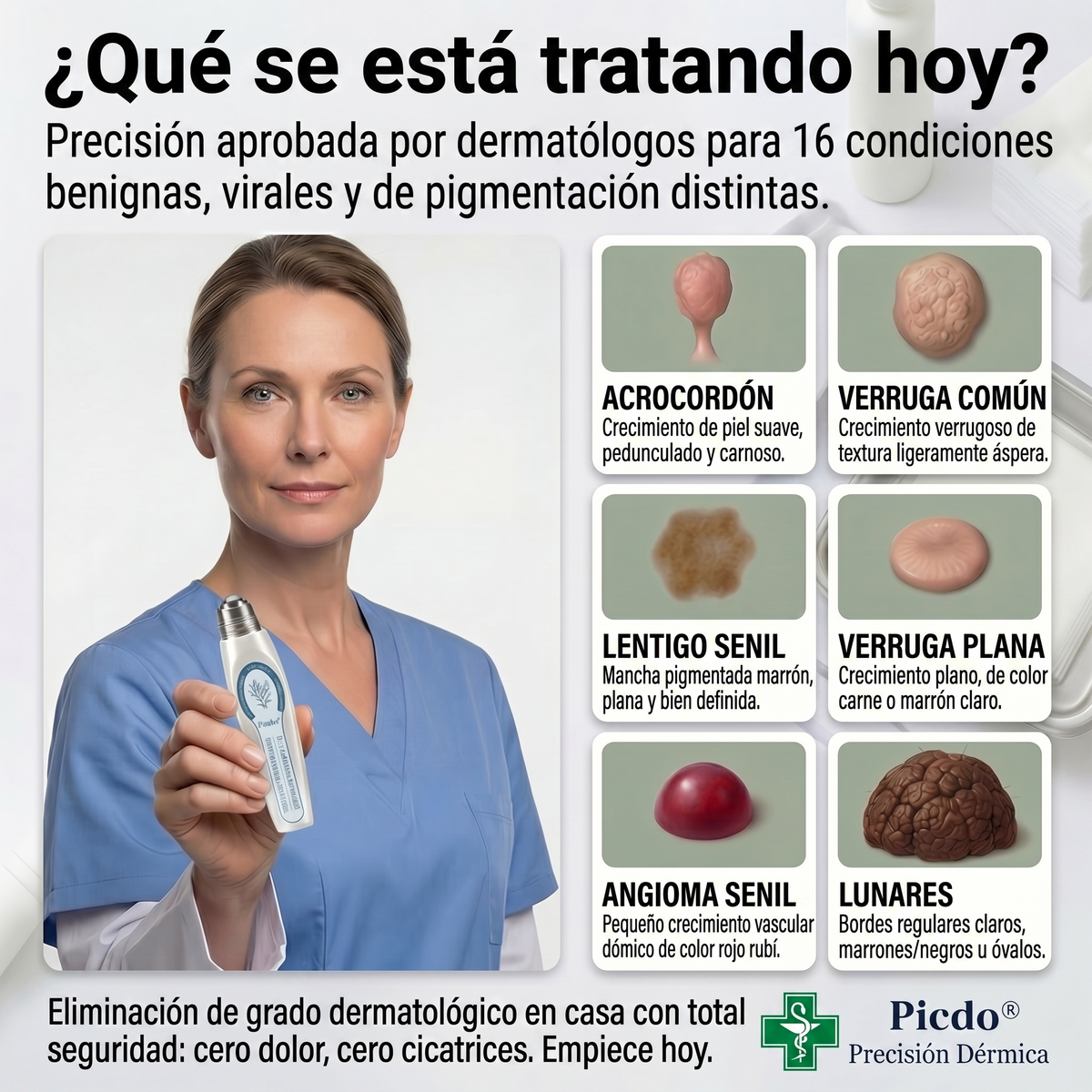 🥇🎉Loja Oficial da Picdo® | Removedor de Verrugas e Manchas em 7 Dias – Roll-on Sem Dor e Sem Cicatrizes
