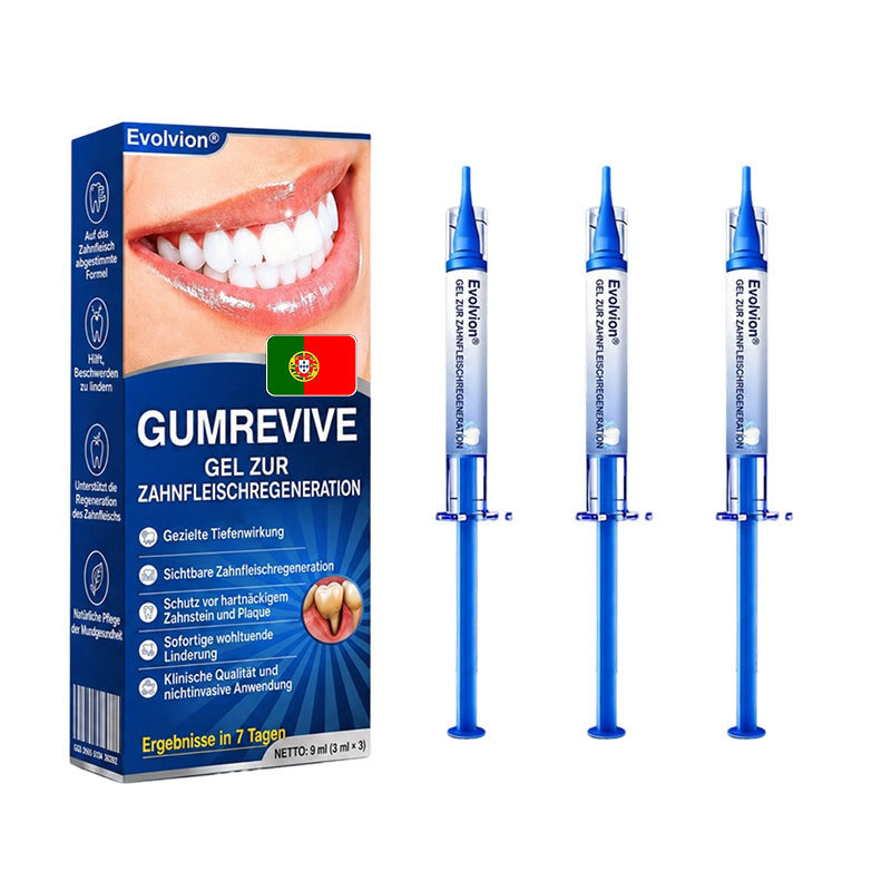🇵🇹 Loja oficial |👨‍⚕️ ❤️ Evolvion® GumRevive — Gel de reparação periodontal | Certificado pela Ordem dos Médicos Dentistas (OMD)