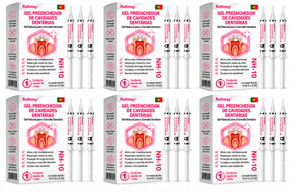 🇵🇹 Loja Oficial |🦷🎄Rolimey® DenPerm – Gel natural de preenchimento do esmalte dentário para o tratamento de cáries