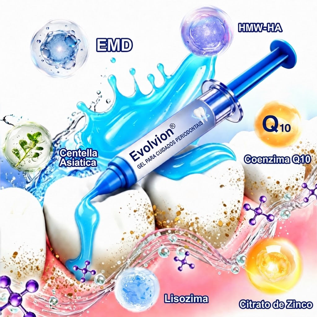 🇵🇹 Loja oficial |👨‍⚕️ ❤️ Evolvion® GumRevive — Gel de reparação periodontal | Certificado pela Ordem dos Médicos Dentistas (OMD)